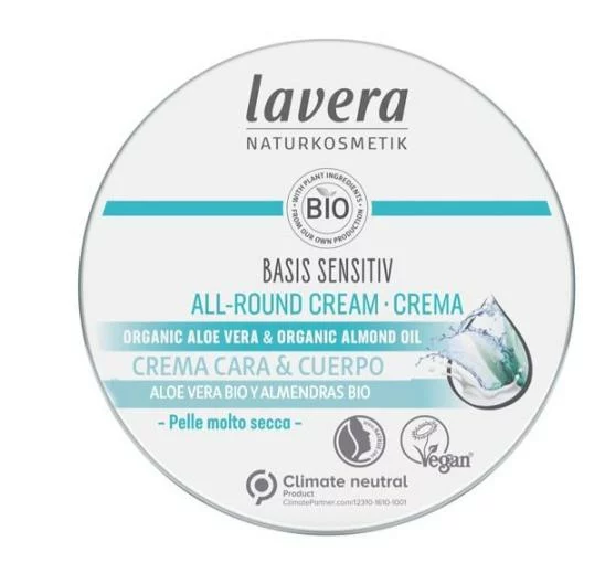 línea corporal CREMA CARA Y CUERPO BASIS SENSITIV BIO 150ML