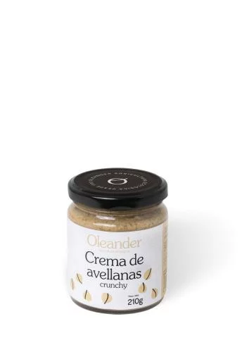 sales, condimentos y salsas CREMA DE AVELLANAS CRUNCHY BIO 210G