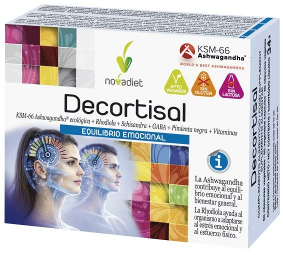 sistema nervioso DECORTISAL 60 CAP