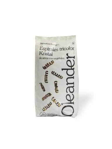 arroz y pasta ESPIRALES ARROZ TRICOLOR 500GRS