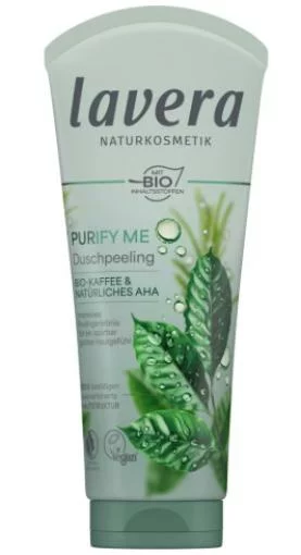 línea corporal EXFOLIANTE COROPRAL PURIFY ME CAFE BIO Y AHA NATURAL BIO 200ML