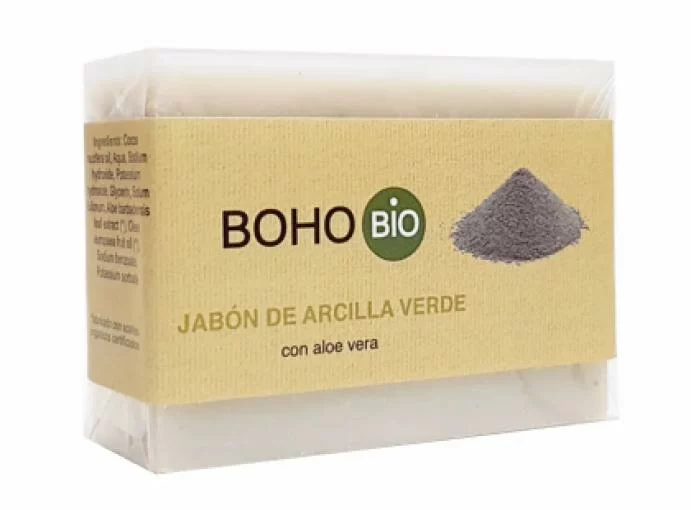 jabonetas JABON DE ARCILLA VERDE BIO 100GR