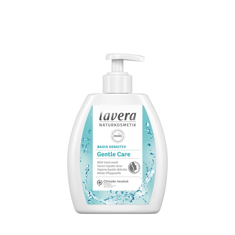 línea corporal JABON MANOS BASIS SENSITIV ALOE VERA & MANZANILLA 250ML