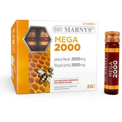 jaleas y energeticos JALEA REAL MEGA 2000 20 VIALES