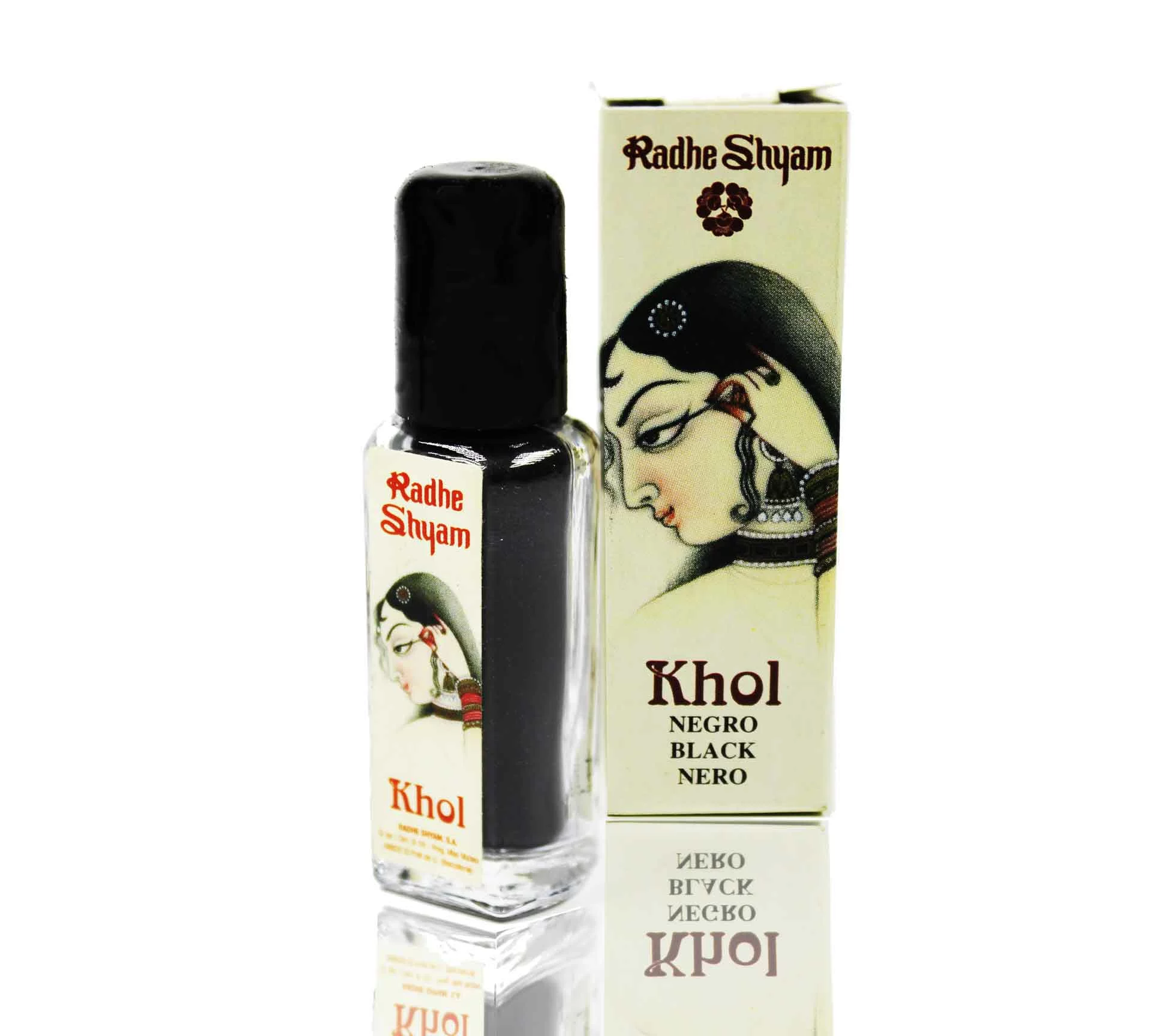 maquillaje KHOL NEGRO POLVO