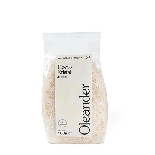 arroz y pasta PASTA KRISTAL FIDEOS ARROZ S/G BIO 500GR