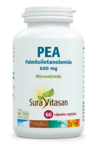 huesos y articulaciones PEA PALMITOILETANOLAMIDA 600MG 60 CAPS