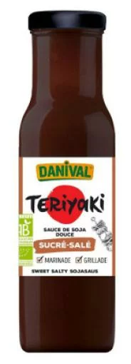 sales, condimentos y salsas SALSA TERIYAKI BIO 250ML