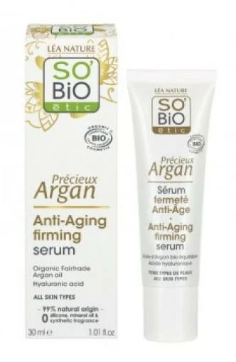 línea facial SERUM REAFIRMANTE ANTI EDAD ARGAN BIO 30ML