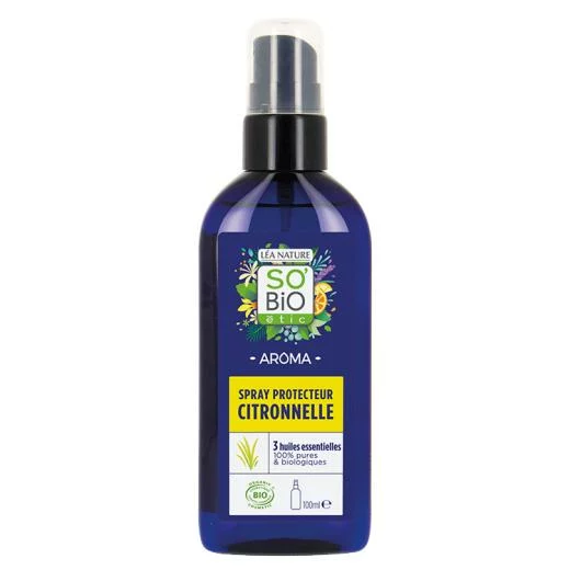 línea corporal SPRAY PROTECTOR CITRONELA BIO 100 ML