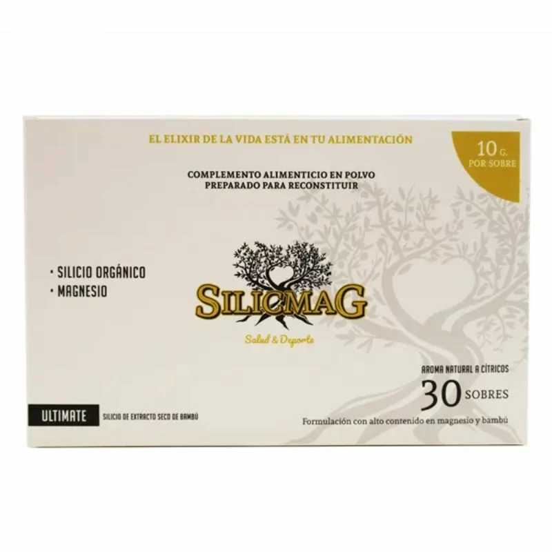 huesos y articulaciones SILICMAG ULTIMATE SILICIO Y MAGNESIO 30 SOBRES