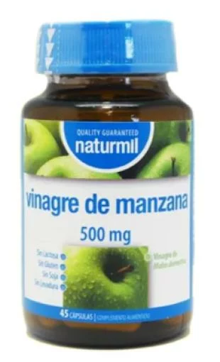 control de peso VINAGRE DE MANZANA 500MG 45 CAPS