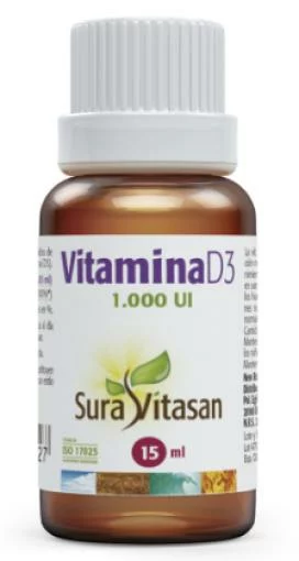 huesos y articulaciones VITAMINA D3 LIQUIDO 1000UI 15ML