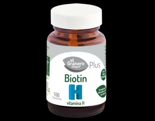 vitaminas BIOTÍN (VITAMINA H BIOTINA), 100 COMP, 310 mg