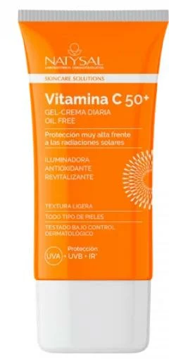 línea facial CREMA VITAMINA C SPF 50 50ML