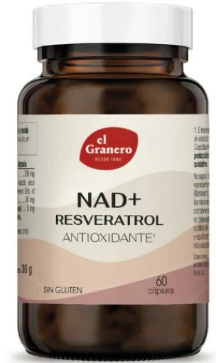 antioxidantes NAD+ 60 CAPS