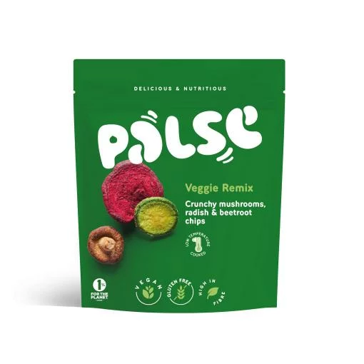 aperitivos y frutos secos SNACK CRUJIENTE DE SHITAKE RABANO Y REMOLACHA 50GR