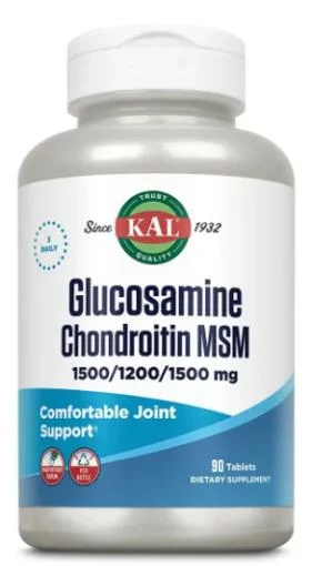 huesos y articulaciones GLUCOSAMINA CONDROITINA MSM 90CAP