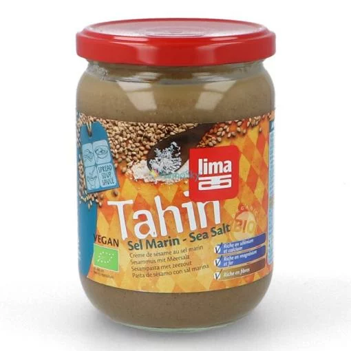 sales, condimentos y salsas TAHIN TOSTADO NATURE S/SAL 500GR