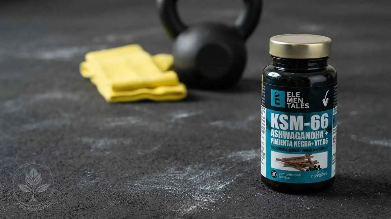 Ashwagandha KSM-66 novadiet Producto Deportivo — EcoHerbal