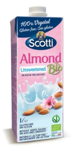 bebidas BEBIDA DE ALMENDRA SIN AZUCAR BIO 1L