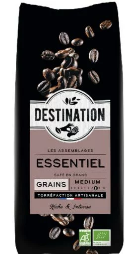 granos y semillas CAFE ESSENTIEL ARABICA + ROBUSTA GRANO BIO 1KG