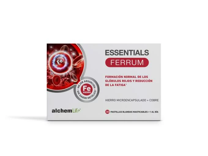 minerales ESSENTIALS FERRUM 30 GUMMIES