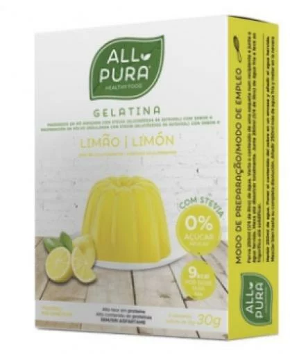 postres GELATINA LIMON STEVIA 15GRX2