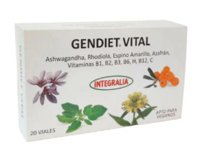 sistema nervioso GENDIET VITAL 20 VIALES