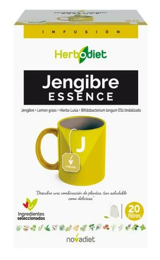 plantas en filtro HERBODIET JENGIBRE ESSENCE