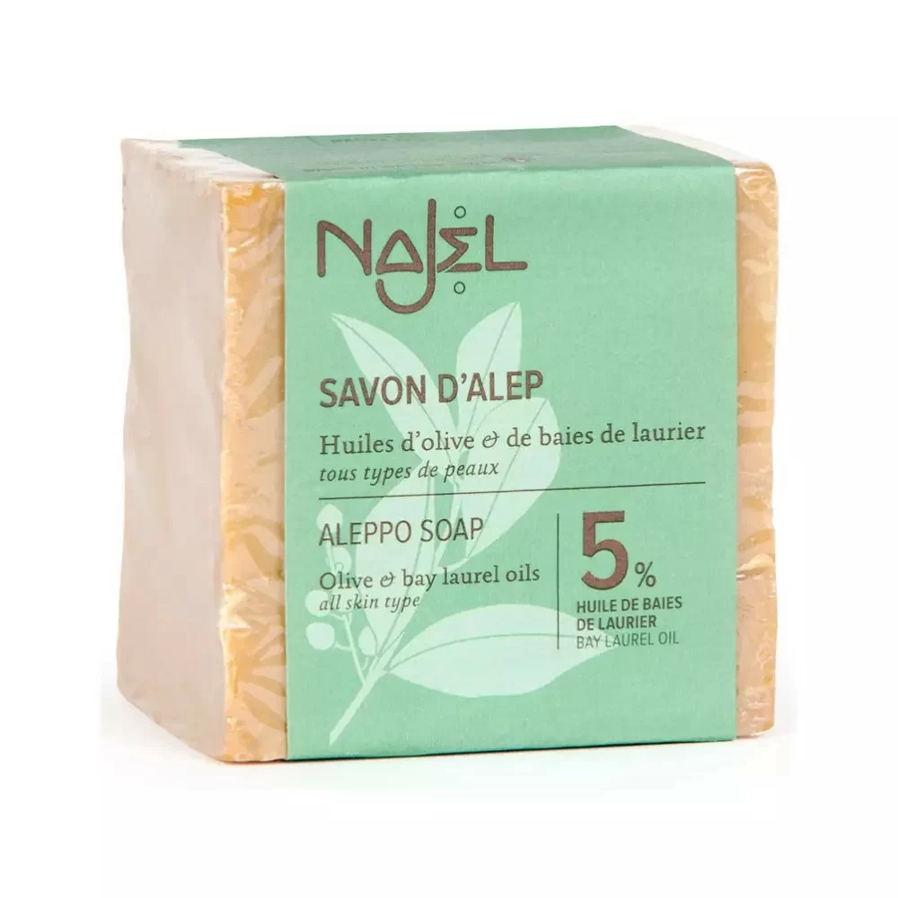 jabonetas JABON DE ALEPO 5% ACEITE DE BAYAS 190G