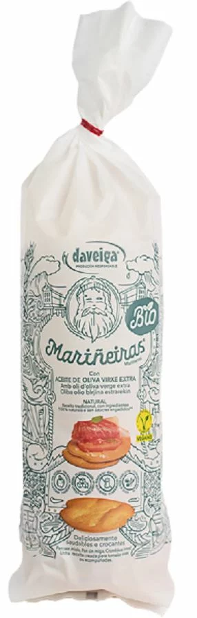 aperitivos y frutos secos MARIÑEIRAS ACEITE DE OLIVA BIO 180 GR