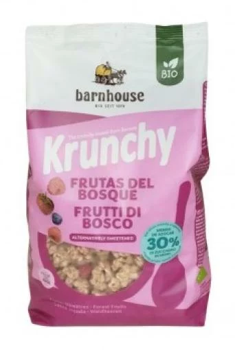 copos, mueslis y salvados MUESLI KRUNCHY FRUTOS BOSQUE MENOS AZUCAR 500G