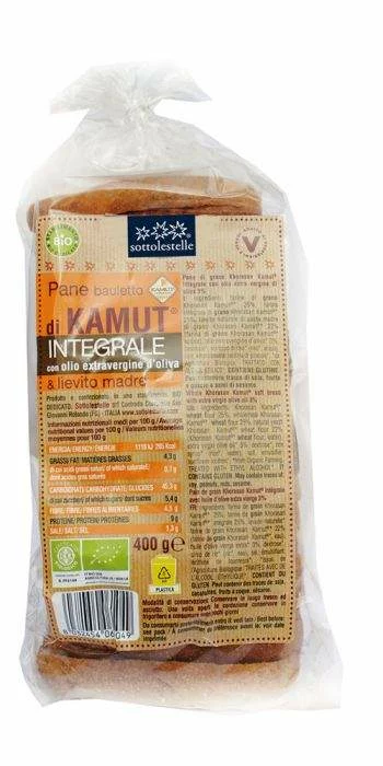 pan PAN DE MOLDE KAMUT INTEGRAL 400G