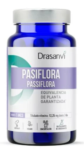 plantas en comprimidos PASIFLORA BOTE 30 CAPSULAS