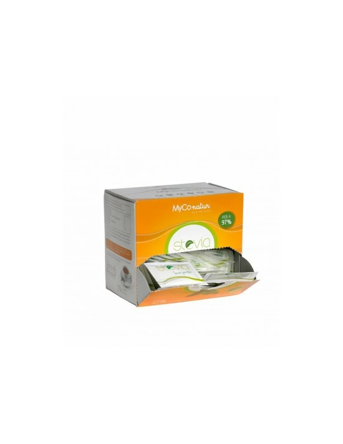 azucar y endulzantes STEVIA 80 SOBRES
