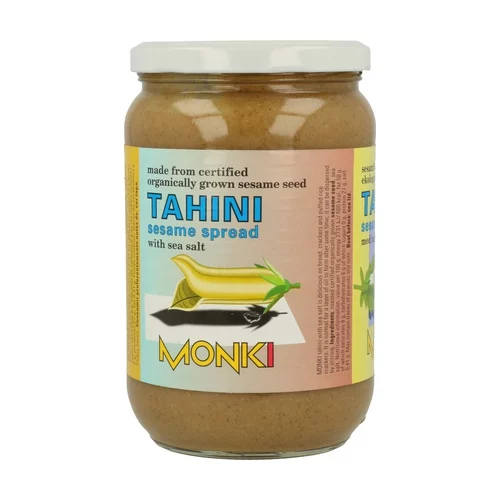 sales, condimentos y salsas TAHIN PASTA SESAMO TOSTADO CON SAL BIO 650GR