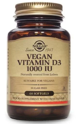 sistema inmunológico VITAMINA D3 1000IU 60VCAPS VEGAN