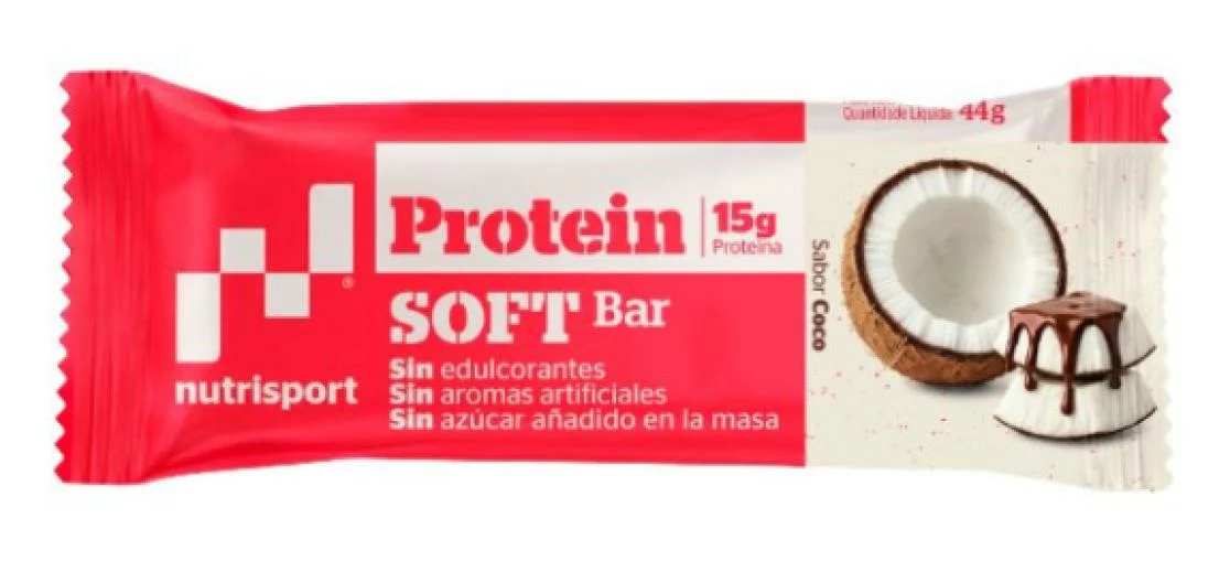 deporte BARRITA PROTEINA SOFT BAR SABOR COCO 44G